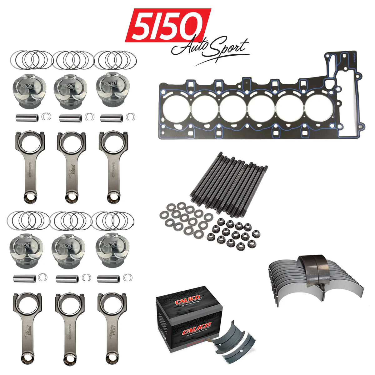 5150 AutoSport ProSeries Turbo Build Kit, BMW N54 Vader Solutions