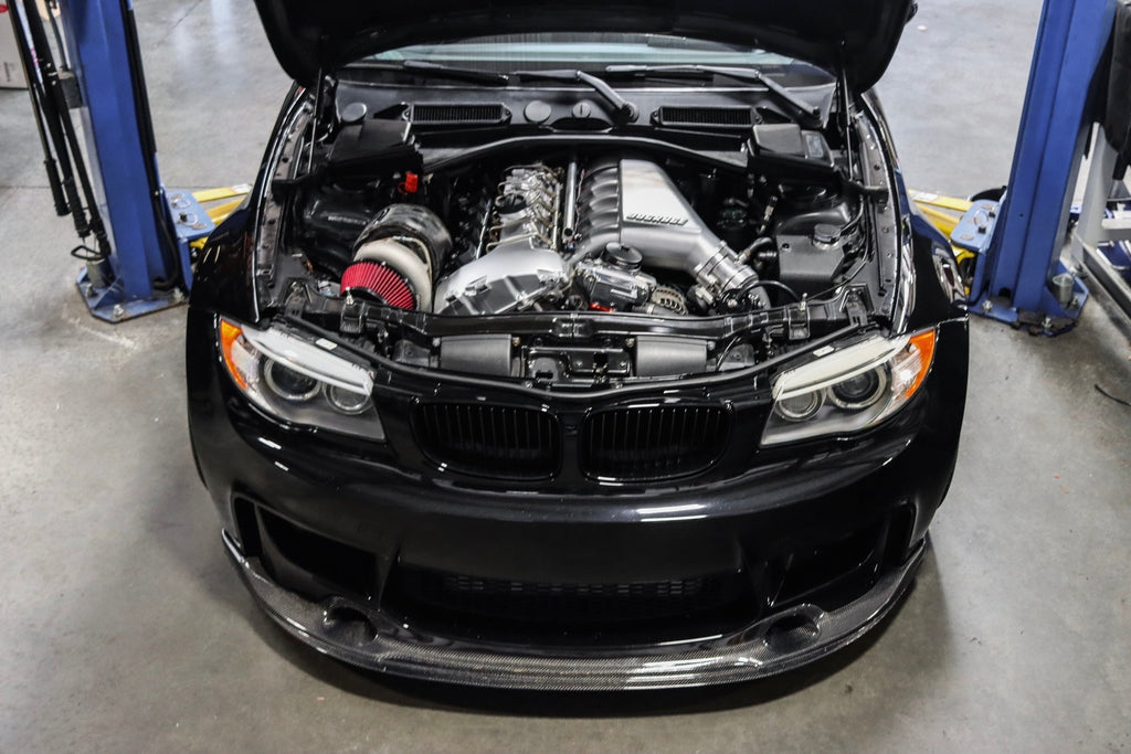 N54 Engine Modified BMW 335i 135i N54 Top Mount Single Precision Turbo Kit – Vader Solutions