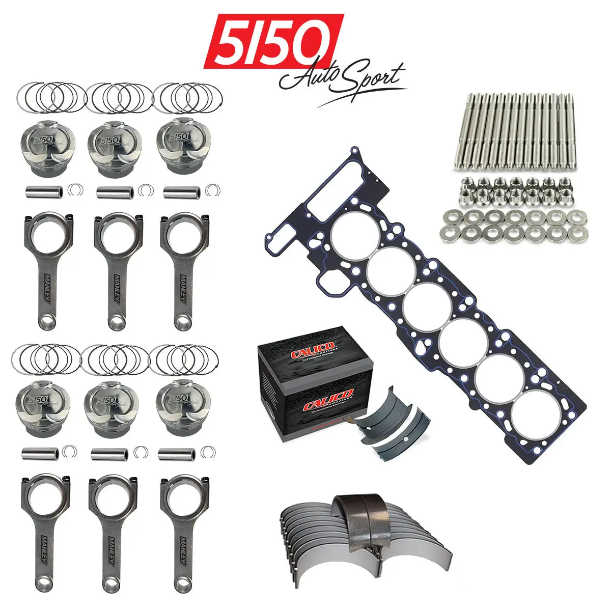 5150 AutoSport Pro-Series Turbo Build Kit, BMW M54 – Vader Solutions